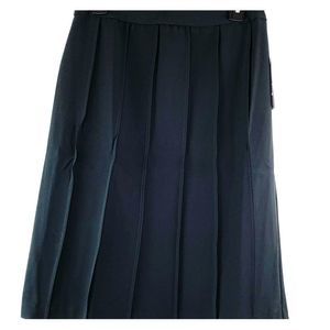 Zac & Rachel Black pleated illusion pull on skirt